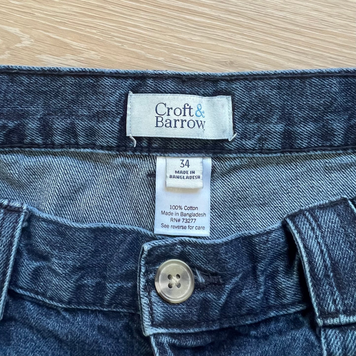 Croft & Barrow Denim Cargo Shorts