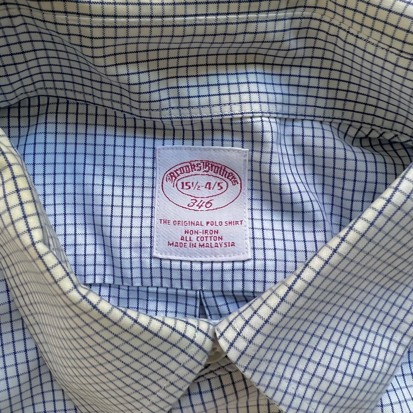 Blue Plaid Button Up