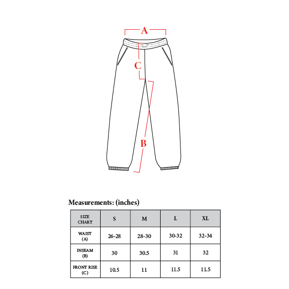 Puff-Print Sweatpants