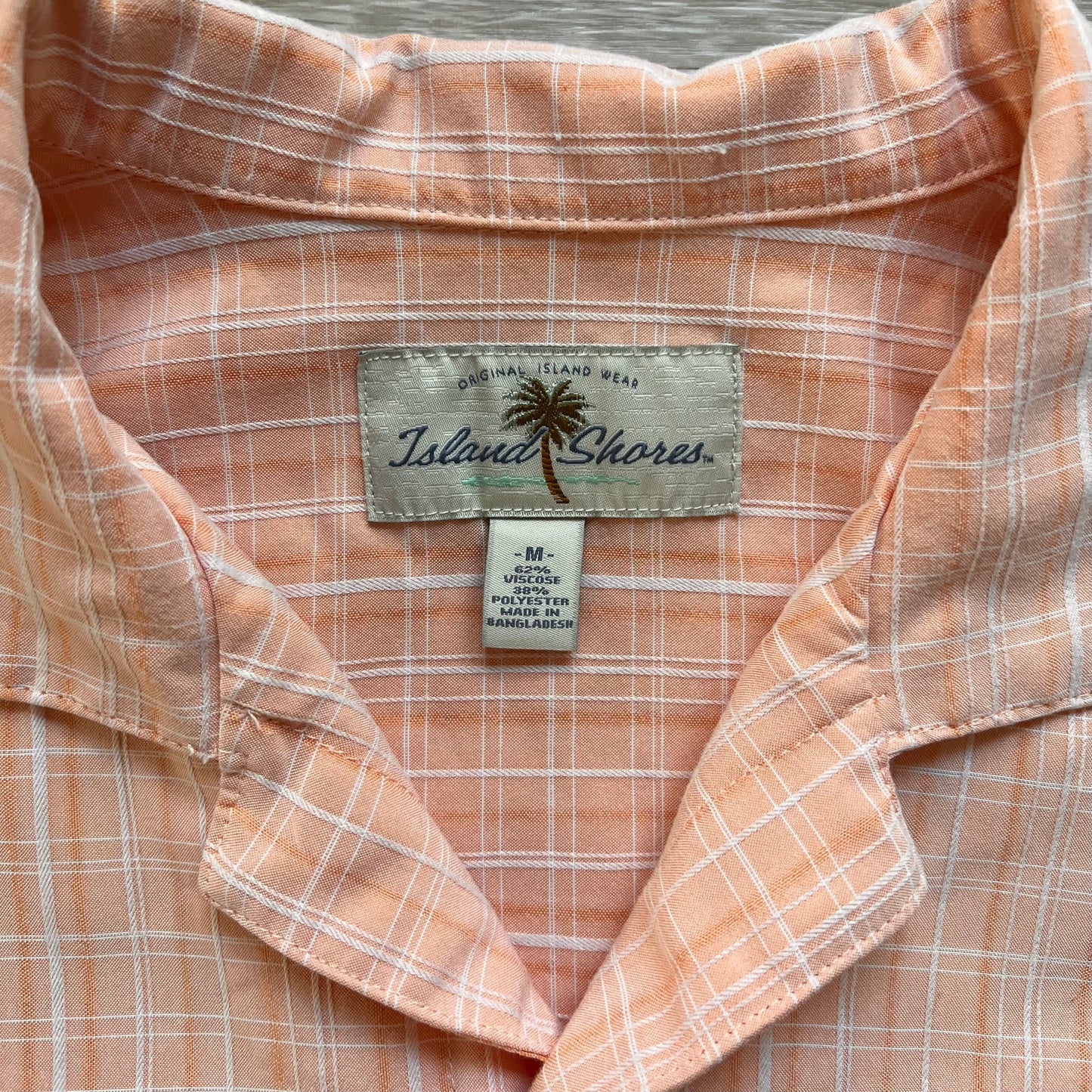 Peach Camp Collar Shirt