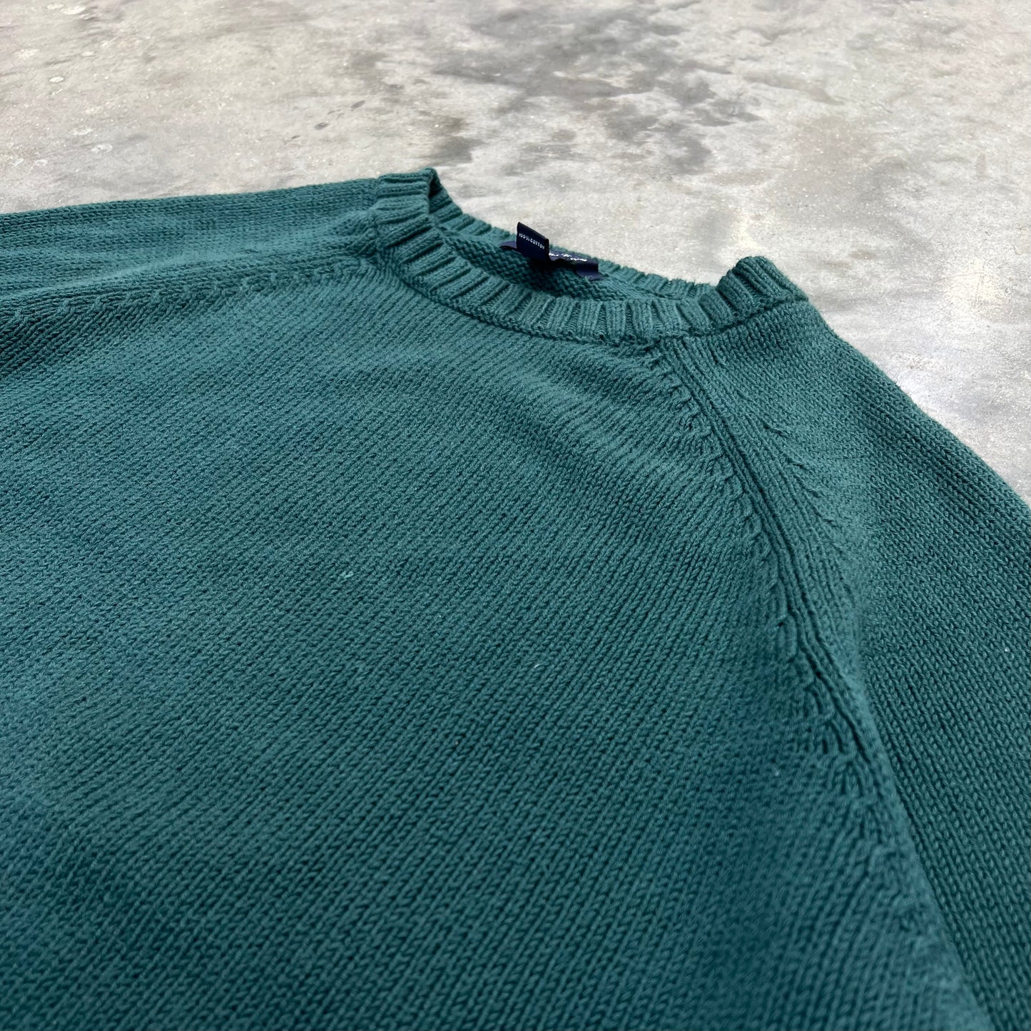 Forest Green Knit Sweater