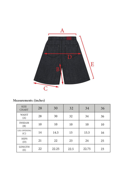 Selvedge Denim Shorts