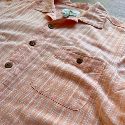 Peach Camp Collar Shirt