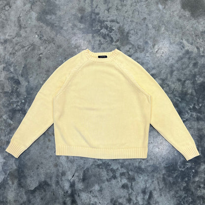 Pastel Yellow Knit Sweater