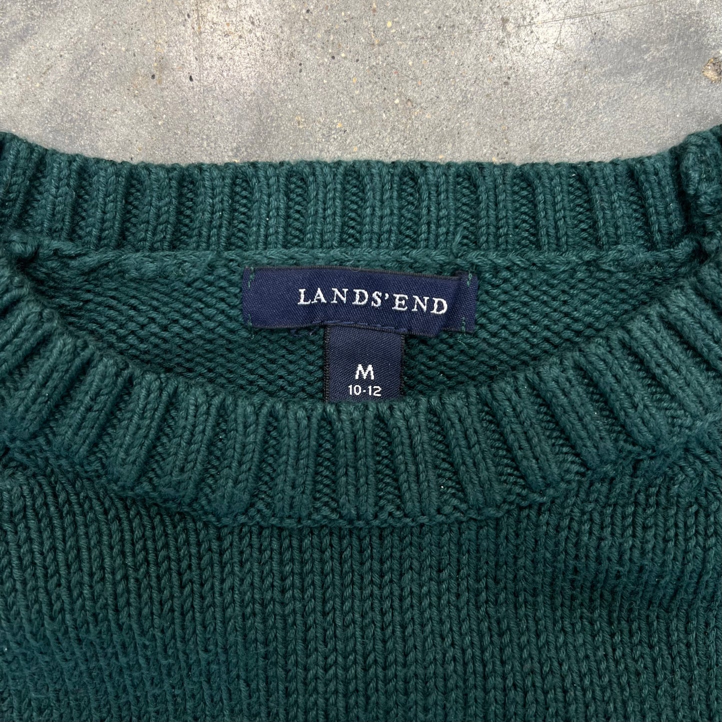 Forest Green Knit Sweater