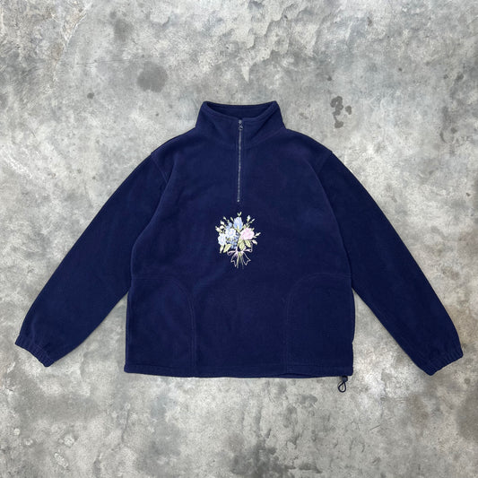 Northern Reflections Floral Fleece Jacket