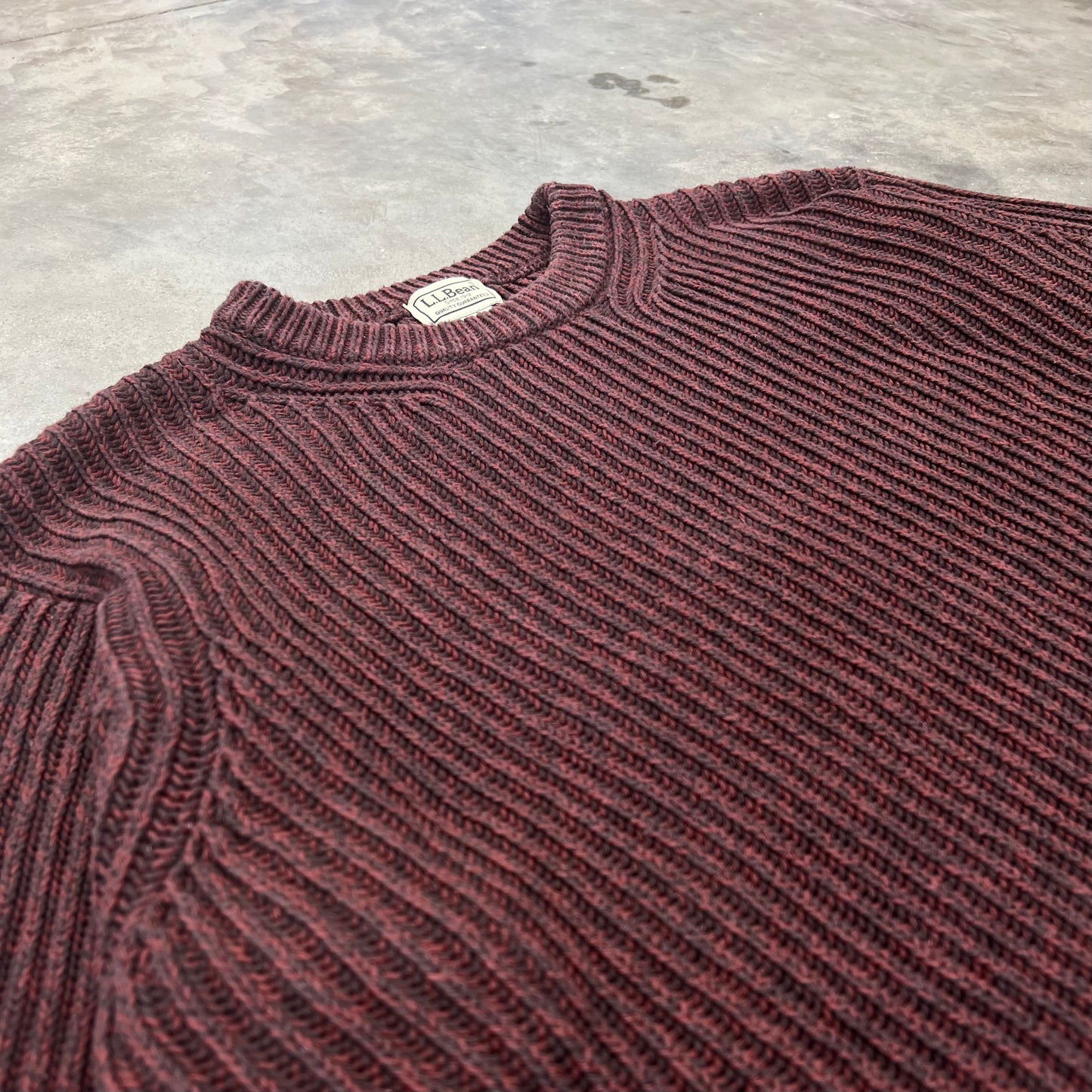 L.L. Bean Rib Knit Sweater