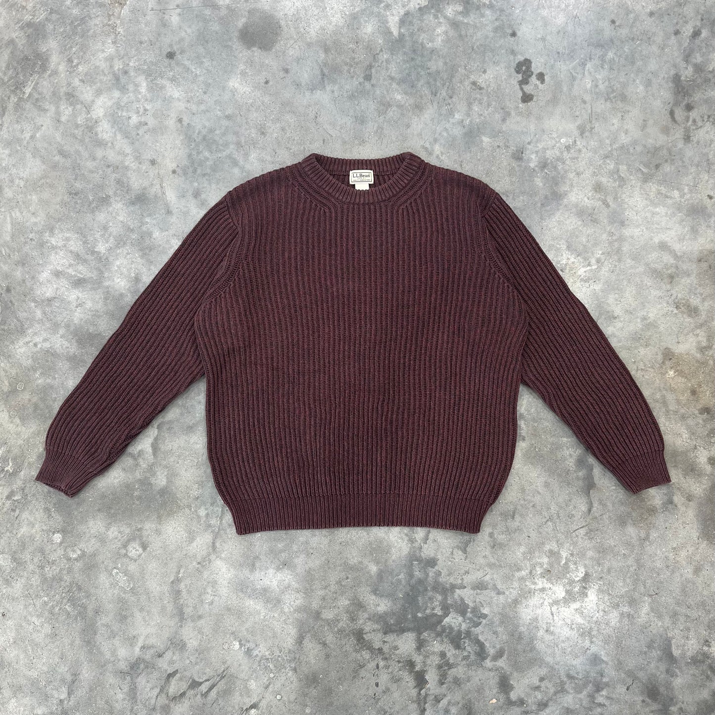 L.L. Bean Rib Knit Sweater