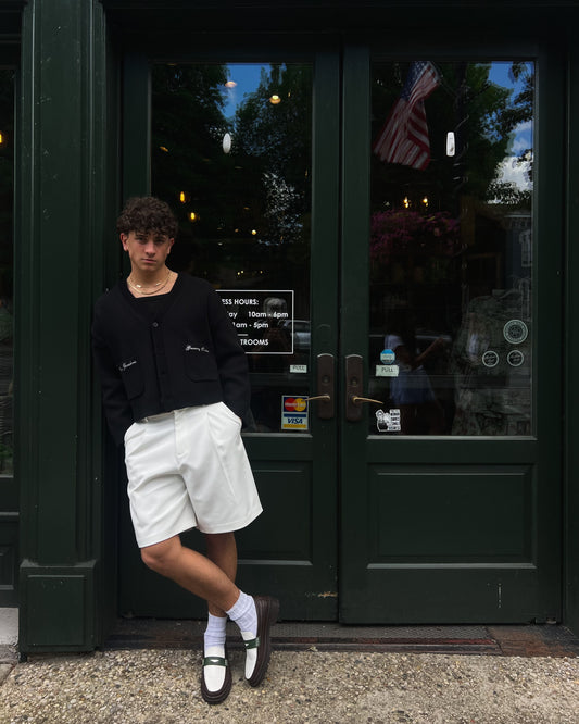 Pleated Shorts